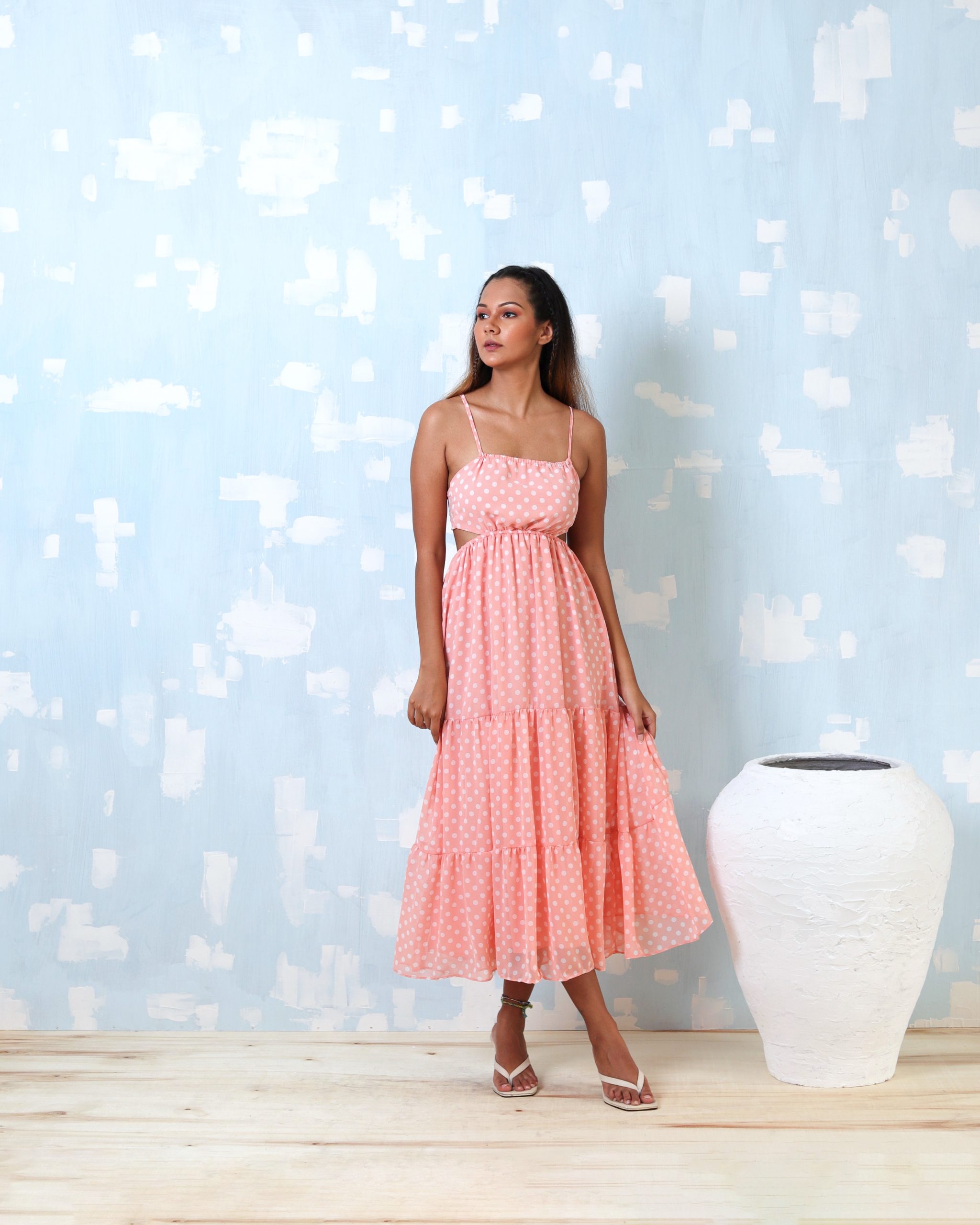 TONIGHT I’M ALL YOURS MIDI DRESS Oyuka Clothing